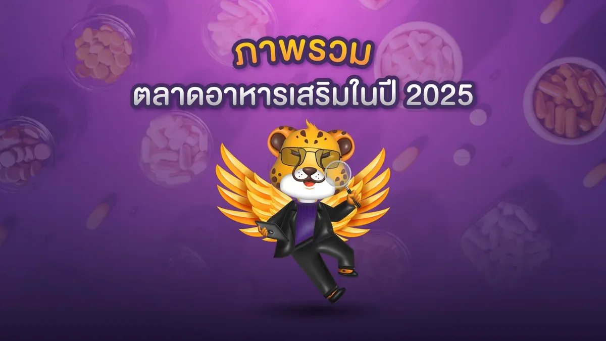Overview of Thailand's supplement market for 2025, featuring key trends and projections in the industry.